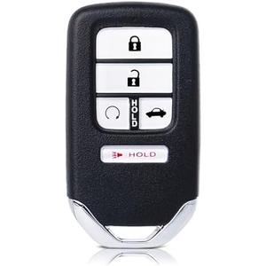 MechanMagic Key Fob Remote Replacement Fits for Honda Civic 2016 2017 2018 2019 2020 2021 KR5V2X Smart Proximity Keyless Entry Remote Control Uncut 5 Buttons 433Mhz KR5V2X(V44) 72147-TBA-A11/A12