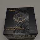 2026 UpgradedWireless Charger 3 in 1, Foldable Wireless Charging Station with Night Light for Apple MagSafe Charger, Travel Magnetic Charger Stand, Nightstand Fast 15W Charging Station (20W Adapter) (black)