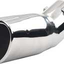 Heart-Shaped Tail Throat Exhaust Tail Pipe Exhaust Pipe Muffler Automotive Modification Accessory for Pipe Tail Throat (Style 1)