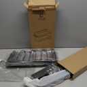 CCCEI Modular Power Tool Organizer Wall Mount with Charging Station. Garage Drill Storage Shelf with Hooks, Heavy Duty Rack, Tool Battery Holder Built in 8 Outlet. Gift for Men. Grey, 1 Pack.