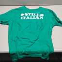 Still Italian with Shamrock Saint Patricks Day TShirt (Green, Medium)