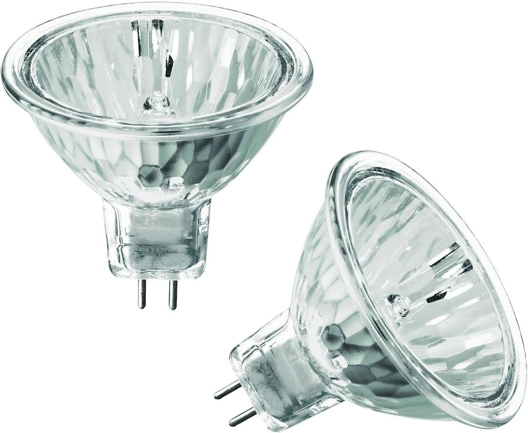 KOR (Pack of 2 MR11 6 Volt Precision Halogen Reflector Fiber Optic Light Bulb 6V (5)