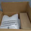 Amazon Basics Square Hypoallergenic Pillow Insert, Down Alternative Fiberfill, Sofa Bed Couch Decorative Stuffer, 20", 4-Pack (20 x 20 inches)