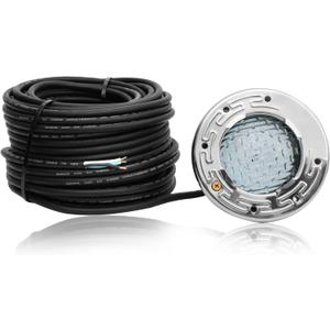 6 Inch Spa Lights for Inground Pool Led, 100FT 120V 6 Inch Color Changing Pool Lights, Underwater Swimming Pool Spa Light for Pools and Spa
