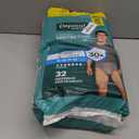 Depend Fresh Protection Adult Diapers, Incontinence Underwear for Men, Disposable, Maximum, Small/Medium, Grey, 32 Count
