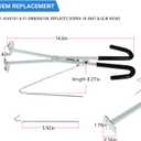 91-45497A1 Exhaust Bellows Expander Tool Fits Mercruiser Sterndrive exhaust bellows Replace 91-45497A1 91-8M0096108 Sierra 18-9847 GLM 90360