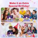2 x 3D Popup Happy Birthday Card | Musical Lights Up Greeting Cards | Blow Out the Candle| Candle Cake Pop Up Card | Plays Happy Birthday Song | Perfect for Women, Men, Kids & Loved Ones