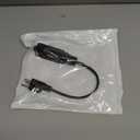 1 Ft Short Power Extension Cord, HICITY 3 Outlet Extension Cord, 3 Prong Grounded Wire, SJT 16 AWG Flexible Power Cord, 13 Amp, 125V, 1625 Watts, Black - 2 Pack