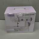 Magicfly Mini Sewing Machine with Extension Table, Dual Speed Portable Sewing Machine for Beginners with Light, Sewing Kit for Household Use, White