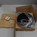 Flavehc Dutch Oven Pot with Lid 1.8 qt Cast Iron Dutch Oven for Bread Baking Slateblue Enameled Cast Iron Rice Pot with Handels