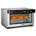 Gourmia Toaster Oven Digital Air Fryer - Convection Mode with 4 Slice Capacity, 3 Rack Positions, 12 Presets, Toast, Bagel, Bake, Roast, Broil, Dehydrate, Popcorn, Fits 9" Pizza, Stainless Steel