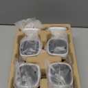 Tapo 2K Indoor Wired Security Camera - Works as a Baby Monitor & Pet Camera, Person/Motion/Baby Cry Detection, 2-Way Audio, Siren, Subscription-Free Local Storage or Optional Cloud, C110P4 (4-Pack) (White)