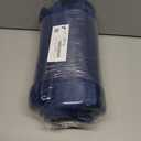 Smiry Memory Foam Bath Mat 59x24, Extra Soft and Absorbent Bathroom Mats, Non Slip Washable Carpet for Floor, Shower and Tub, Navy Blue