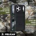 Pelican Protector iPhone 17 Pro Max Case [Compatible with MagSafe] Rugged Magnetic Phone Case with 16ft Military-Grade Drop Protection - Heavy Duty Phone Cover for iPhone 17 Pro Max- Black