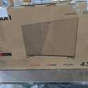 HORION 43 inch Smart TV, 4K UHD LED TV with WebOS 22, Ultra Slim Television with Mega Contrast, HDR10, Dolby Audio - Streaming Live, Bluetooth, Hdmi, WiFi ((P6D Series)