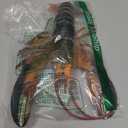 Hiawbon 13 Inch Realistic Lobster Figure - Plastic Lobster Figurine for Home Desktop Decoration