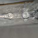 Front Left Driver Side Power Window Regulator with Motor for:-Toyota Corolla Sedan 2003 2004 2005 2006 2007 2008, with 2 Pins, Replace OE# 6982002170 741505
