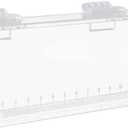 Gazechimp Fishing Photo Tank Fish Viewing Box Acrylic Hatching Incubator Clear Micro Landscape Fish Tank Fish Breeder Isolation Breeder Box with Scale, L