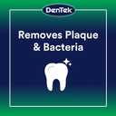 3 x DenTek Advanced Clean Floss Picks with No Break & No Shred Dental Floss, Plaque Remover, 150 Count