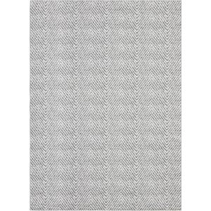 Printed Area Rug with Realistic Braided Texture  Machine Washable, Non-Slip Indoor Carpet for Living Room, Bedroom & Durable Home Decor (9' x 12' (Rectangular), Grey)