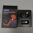 2026 Wireless CarPlay Adapter for iPhone  Android Auto Mini Wired to Wireless Apple Car Play Adapter Plug & Play Compatible for iPhone iOS 10+ Android 11+ with After 2016 Cars (Orange)