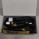 QUMY Dog Shoes for Large Dogs, Medium Dog Boots & Paw Protectors for Winter Snowy Day, Summer Hot Pavement, Water-Resistant in Rainy Weather, Outdoor Walking, Indoor Hardfloors Skid-Resistant Sole (Size 5: 2.4''x2.8''(W*L) (Pack of 4))