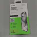 Belkin ScreenForce UltraGlass 2 Treated Screen Protector for iPhone 16, 15, & 14 Pro - Scratch-Resistant, 9H Hardness Tested Glass w/Slim Design & Easy Align Tray for Bubble-Free Application