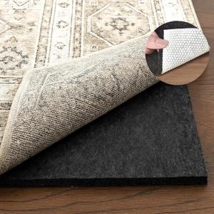 Deep Dream Dual Surface 10'x14' Rug Pad, Waterproof 1/4" Thick Felt + Natural Rubber Backing, Non Slip Carpet Gripper for Area Rugs, Protective Cushioned Pads for All Floors