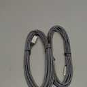 Long USB C Cable [12ft, 2-Pack], etguuds Fast Charging USB A to Type C Charger Cable Braided for Samsung Galaxy S22 S21 S20 Ultra 5G S10 S10E S9 Note 20 10 9, A10e A20 A33 A32 A50 A70, LG, Moto, Pixel