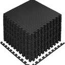 StillCool Puzzle Exercise Floor Mat, EVA Interlocking Foam Tiles Exercise Equipment Mat with Border - for Gyms, Yoga, Outdoor Workout