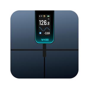 Wyze Scale Ultra Smart Scale with 4.3" Color Display - Digital Scale for Body Weight BMI Muscle Mass, Heart Rate Monitor, Wi-Fi & Bluetooth Weight Scale with Baby/Pet/Luggage Mode, 400lbs, Black