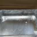 6 Pack Hotel Pans Full Size 4" Deep Stainless Steel Steam Table Pan