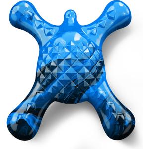 Dog Toys for Small Dogs, Nylon Indestructible Dog Toy for Small Dogs, Hedgehog Puppy Chew Toys with Bacon Flavor,Long Lasting, Puppy Teething Toys, Blue