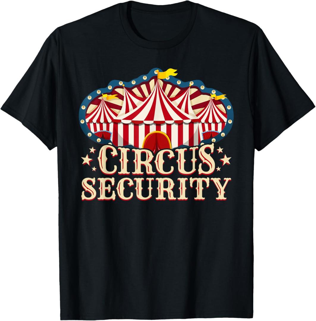 Circus Party - Circus - Circus Security T-Shirt, Size: Large