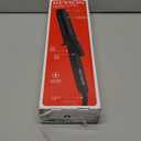 REVLON SmoothStay Coconut Oil Infused Hair Curling Iron - Barrel Curling Iron 1  Inch for Loose Curls, Shinier, Visibly Smoother Hair (1  in) (Black)
