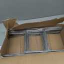 Sturdy Metal Wire Step Stake Frame for Yard Signs - 10 x 24 inch H Frame Wire Stake Sign Spikes (100 Pack)