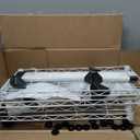 HOMEFORT 6-Shelving Unit, Adjustable Wire Shelving, Metal Wire Shelf Rack Organizer for Kitchen, Pantry, Closet, Bathroom, Laundry, White, 21" W x 11" D x 69" H