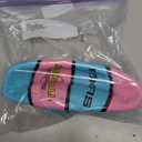 Kids Youth Size 3/5 (22''/27.5") Basketball - Premium Rubber Indoor Outdoor Basketball for Boys Girls Age 3-14 Pool Play (Gift for Children) (Blue pink)