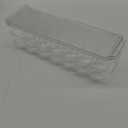 2 Packs Egg Holder for fridge with Lid, Egg Container For Refrigerator Plastic Organizer Bins,Clear 28 Eggs Trays for Home/Kitchen Storage (28 Eggs, 2 Packs)