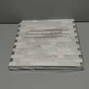 Art3d 10-Sheet Heavy-Duty Peel and Stick Backsplash, Waterproof Wall Tiles Stick on Kitchen Backsplash Living Space, Beige & White (12 x 12 Inch)