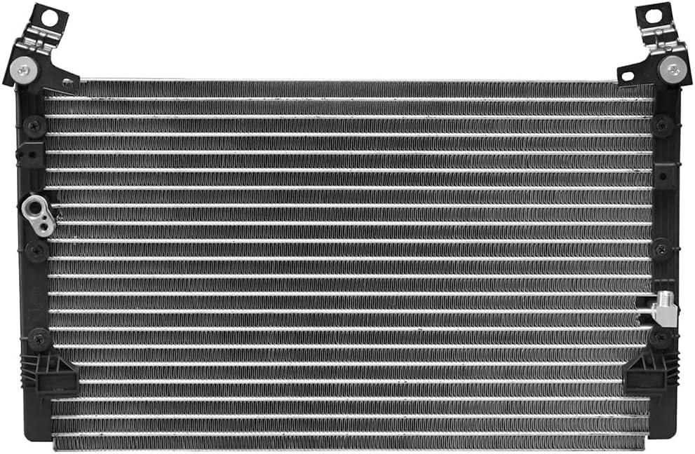 Aparts 21 5/8" Air Conditioning A/C Condenser Fit for Toyota Tacoma 2.4L 1998-2004, Toyota Tacoma 2.7L 1998-2004, Toyota Tacoma 3.4L 1998-2004 Replace OE# 8846104030 3062
