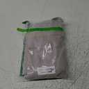 DELCARINO Mens Linen Band Collar Beach Shirts Casual Button Down Solid Plain Long Sleeve Hawaiian Shirts M