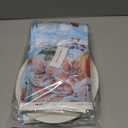 Hello Fall Decorations Tableware, 142 Pcs Blue Plaid Fall Pumpkin Decorations includes Pumpkin Plates and Napkins, Hello Fall Plates and Napkins for Harvest Blue Thanksgiving Decorations