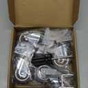 Heavy Duty Casters Set of 4,U Bracket Shaped 2inch Caster Wheels,Replacement for Baby Bed.Opening 25mm
