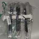 Kalimdor Pants Hangers 2 Pack Space Saving Metal Closet Organizer,Clothes Pants Hangers,Anti-Slip Design,Closet Organizers and Storage for Pants Jeans Skirts Scarf Legging, White