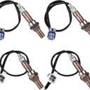 Oxygen O2 Sensor Upstream and Downstream Fits for Chevy Avalanche Suburban Silverado 1500 2500 3500HD Tahoe, for GMC Sierra Yukon XL 2008-2012 4.8 5.3 6.0 6.2L Replace 234-4668 234-4256 4PCS