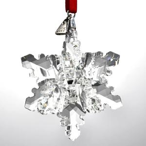 2025 Annual Edition 3D Crystal Snowflake Ornament Christmas Tree Ornaments Crystal Sun Catcher Home Hanging Decor(3D-Clear)
