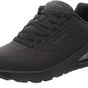 Skechers Men's Uno-Stand on Air Oxford, Black/Black, 8