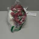 Crochet Flowers Bouquet Blanket, Handmade Rose Blanket, 32 Inch Round Floral Soft and Romantic Gifts for Birthday, Mother's Day,Valentine's Day, Home Decor, Bed, Sofa