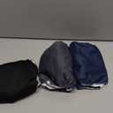 Wegreeco Washable Dog Diapers - Washable Male Dog Belly Wrap - Pack of 3 - (Black, Charcoal, Navy, Medium)